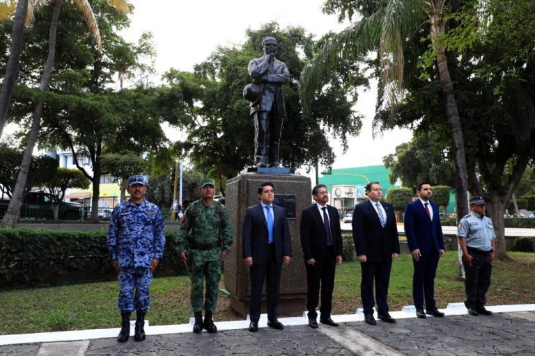 Conmemoran el 110 aniversario luctuoso de Don Francisco I. Madero