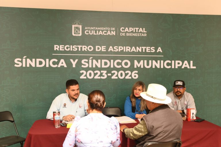 Instalan mesa de registro para aspirantes a síndicos