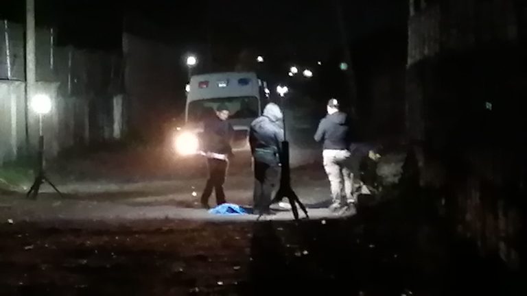 Ejecutado y con un portagallos en la Miguel de la Madrid