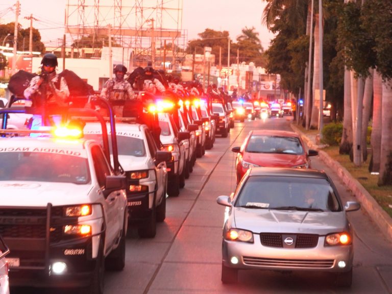 Llegan a Culiacán 300 elementos más… de la Guardia Nacional