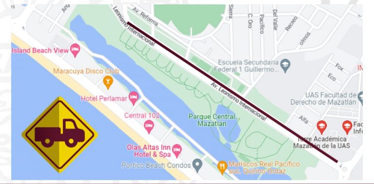 Tramo cerrado por la Semana de la Troca