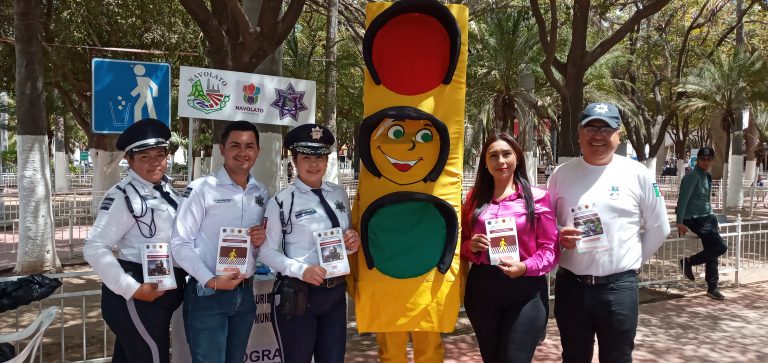 Enseñan en Navolato a pequeños conductores transitar de forma segura
