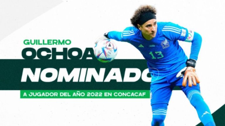Nominan a Memo Ochoa Jugador del Año de Concacaf