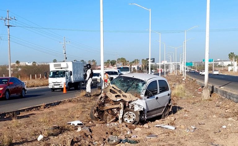 ¡Vivió para contarlo! Conductor sale ileso en ‘La Costerita’