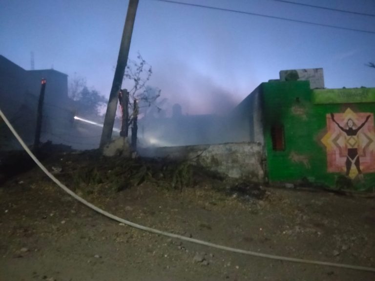 Arma megaincendio quema de basura