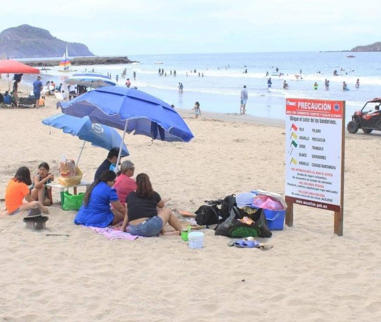 Alertan a bañistas por presencia de quemadores