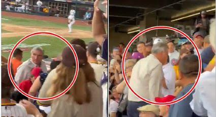 Abuchean a Adán Augusto en estadio de beisbol