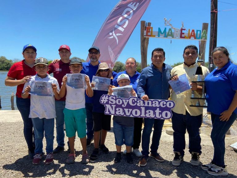 Festeja El Castillo primer Torneo de Pesca Infantil