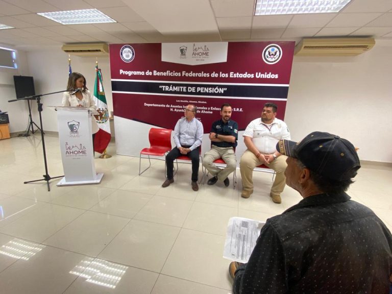 ¿Trabajaste en EU por más de 10 años? Inicia Ahome trámite de pensión