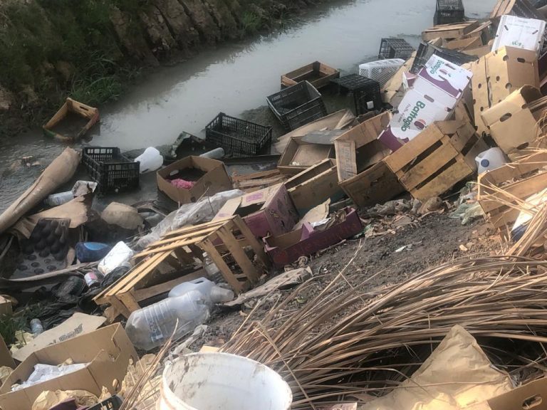 ¡Tiran hasta muebles! Multan a 150 por tiraderos en Ahome