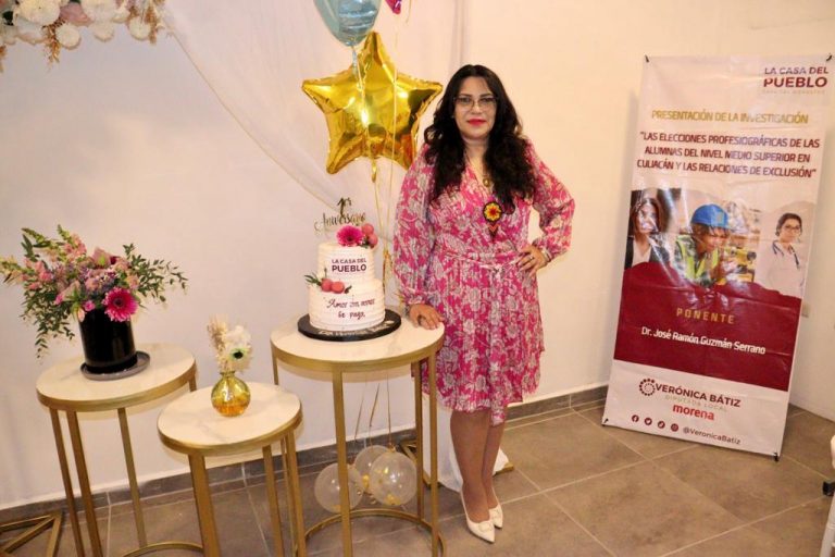 La casa del pueblo, un año por el bienestar de los sinaloenses: dip. Verónica Bátiz