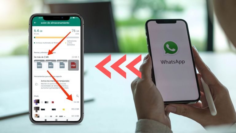 El botón secreto de WhatsApp para liberar espacio sin perder archivos