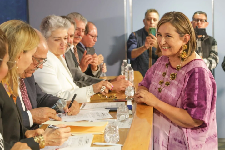 ¡Presidenta, presidenta! Se registran Xóchitl Gálvez… y Creel