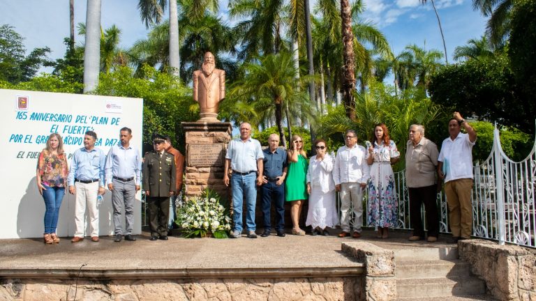 Conmemoran el 165 aniversario de El Plan de El Fuerte