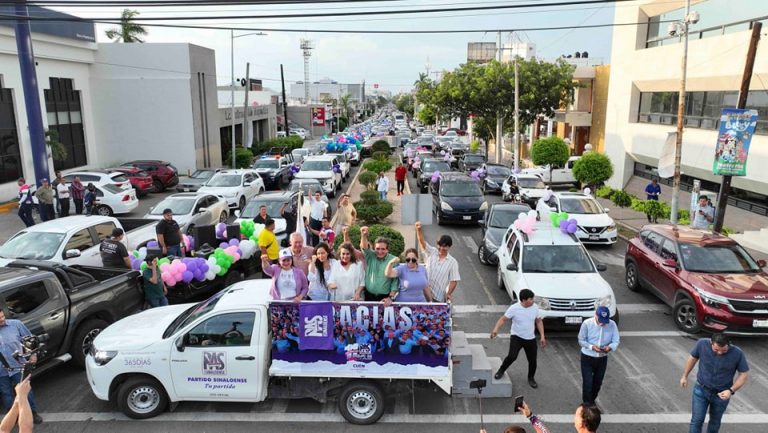 Moviliza el PAS ‘ejército’ de 7 mil vehículos en Sinaloa