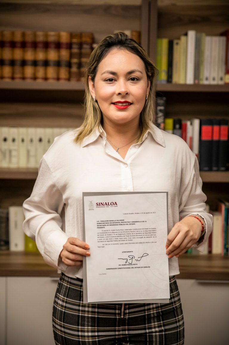 Designan provisional a exdiputada al frente de Seguridad Pública