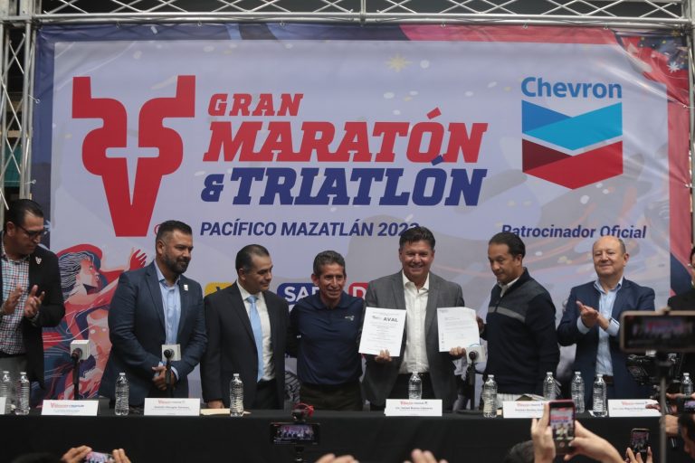 Presentan en CDMX el Gran Maratón y Triatlón Pacífico