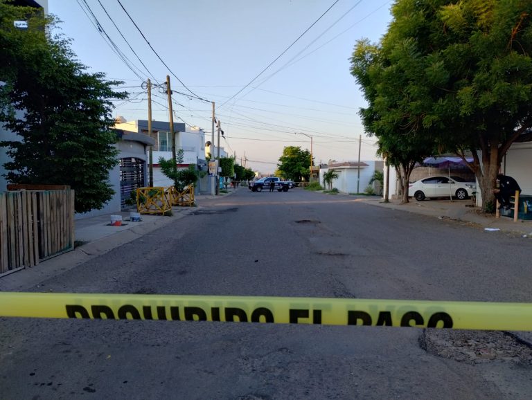 Balean a mujer en presunto asalto en su domicilio