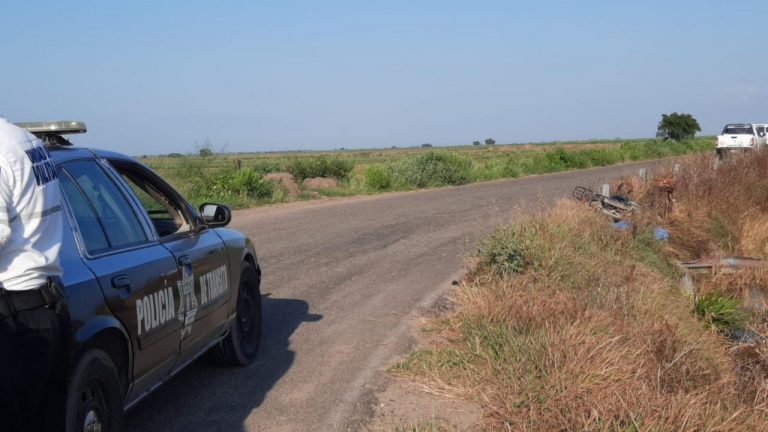 Accidente en motocicleta deja un muerto y un herido