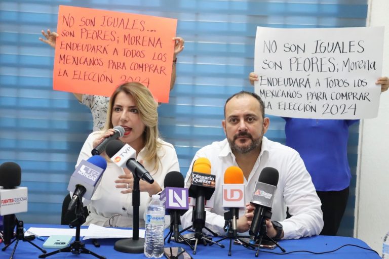 Morena endeudará a México para comprar elección 2024: PAN