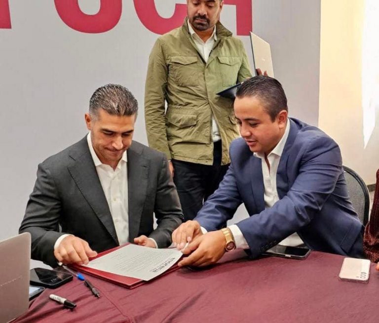 Se registra García Harfuch como candidato en CDMX