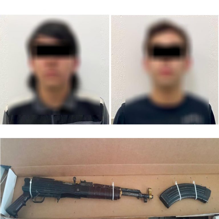 Arrestan a dos durante enfrentamiento en Culiacán