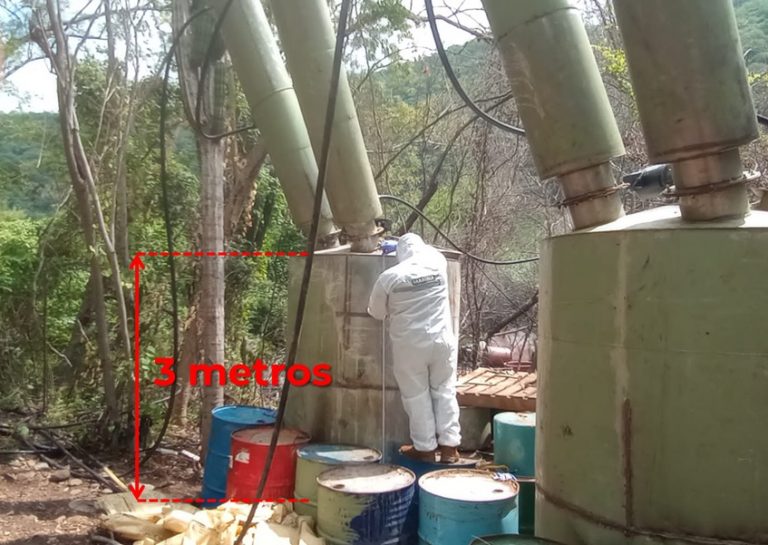 Destruye Marina 33 mil precursores químicos en Culiacán