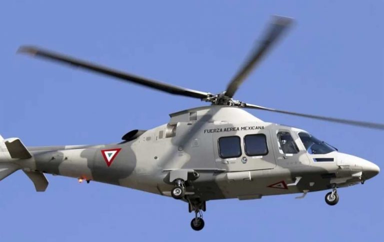 Se desplomó en Durango helicóptero de la Sedena