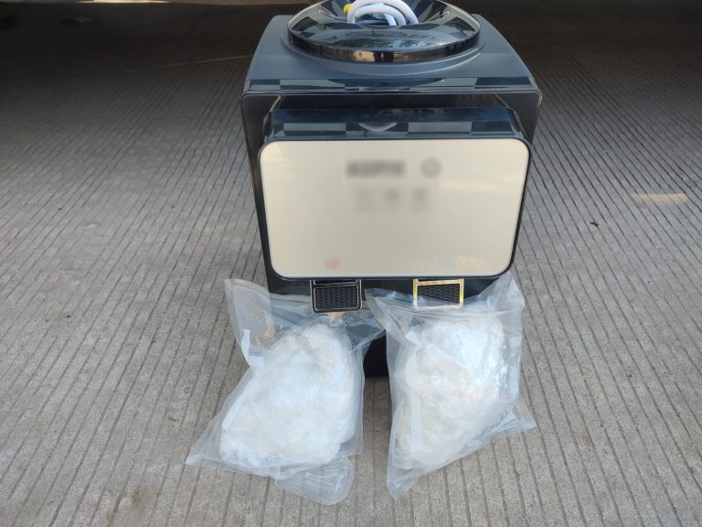 Incautan cristal en dispensador de agua