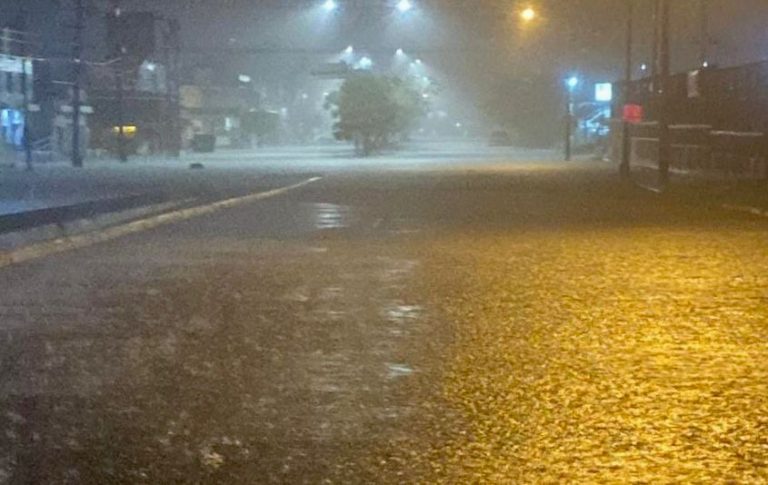 Advierten lluvias intensas durante madrugada del sábado