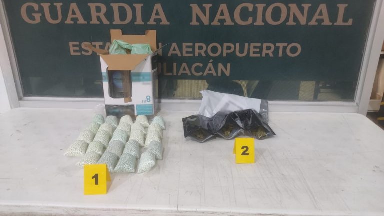 Decomisan 24 mil pastillas de fentanilo en Culiacán