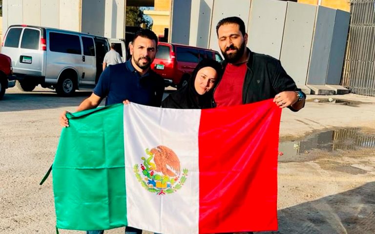 La doctora mazatleca Barbara Lango logra salir de Gaza