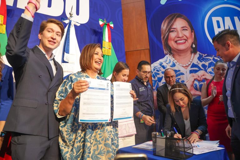 Se registra Xóchitl Gálvez como precandidata del PAN a la Presidencia