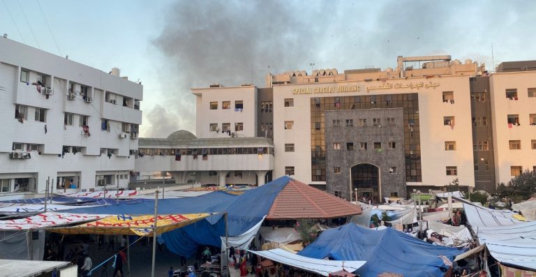 Bombardea Israel el mayor hospital de Gaza