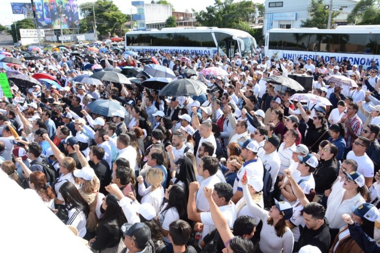 Anuncian Informe en Palacio; advierte UAS otra protesta