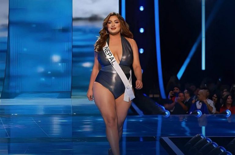 Miss Universo Nepal rompe estereotipos de peso y talla