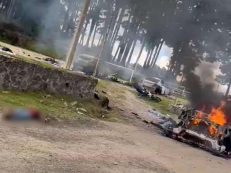 Confirma Edomex 14 muertos, 4 eran pobladores