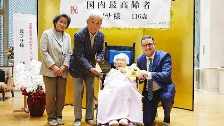 Murió a los 116 años la persona más longeva de Japón