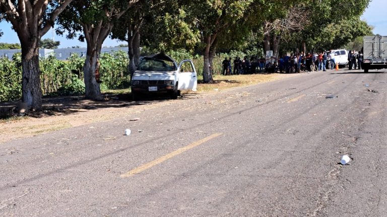 Muere automovilista tras accidente en ‘La Palma’, Navolato