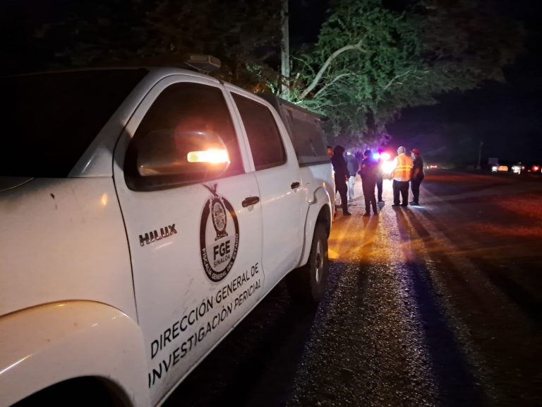 Muere motociclista en Bachimeto, Navolato