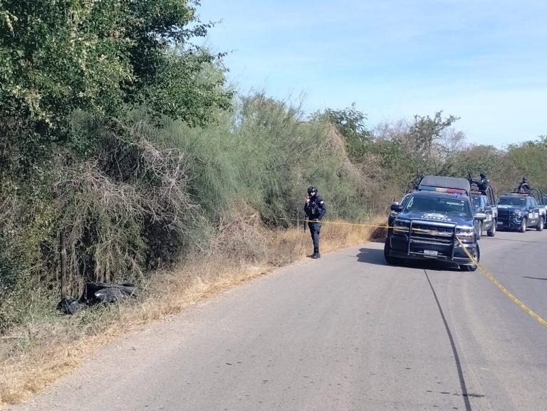 Envuelto en plástico negro lo hallan en Ayuné