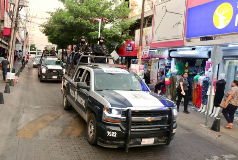 Abre Culiacán el año con 18 detenidos y 7 heridos