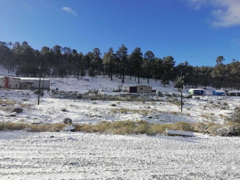 Esperan heladas en la sierra por frente frío 14