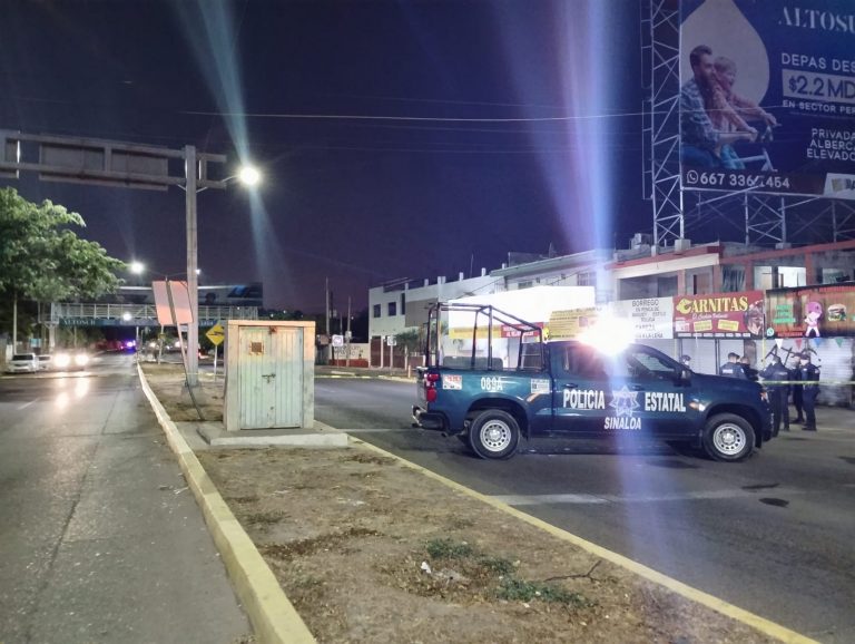 Resulta joven herido tras persecución policial por la Obregón