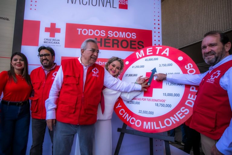 Va Cruz Roja por $45 millones en colecta
