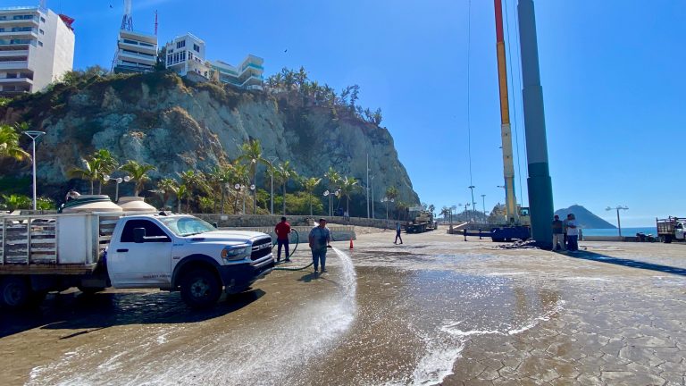 Afina Mazatlán detalles para visita de AMLO