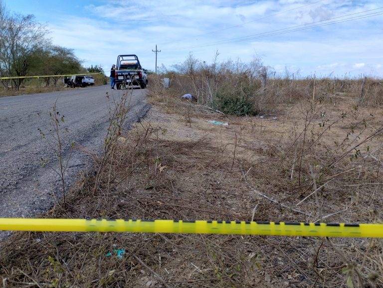 Lo encuentran con impactos de bala en la espalda en Baila