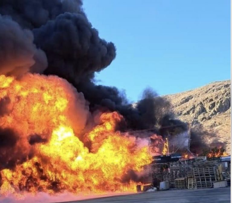 Explota bodega de huachicol en SLP