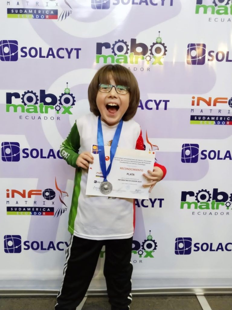 Niño ambientalista de Guasave gana plata en Infomatrix Latinoamerican