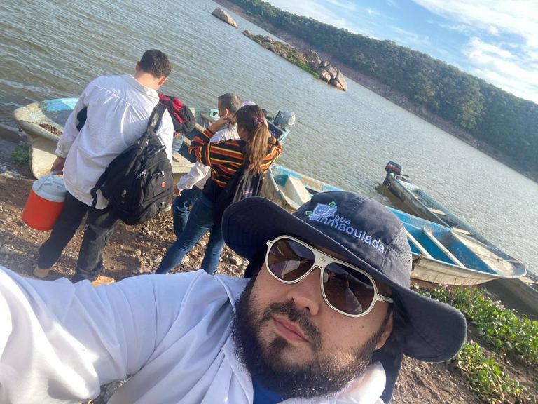 Analiza UAS vía satélite calidad de agua en presa Sanalona